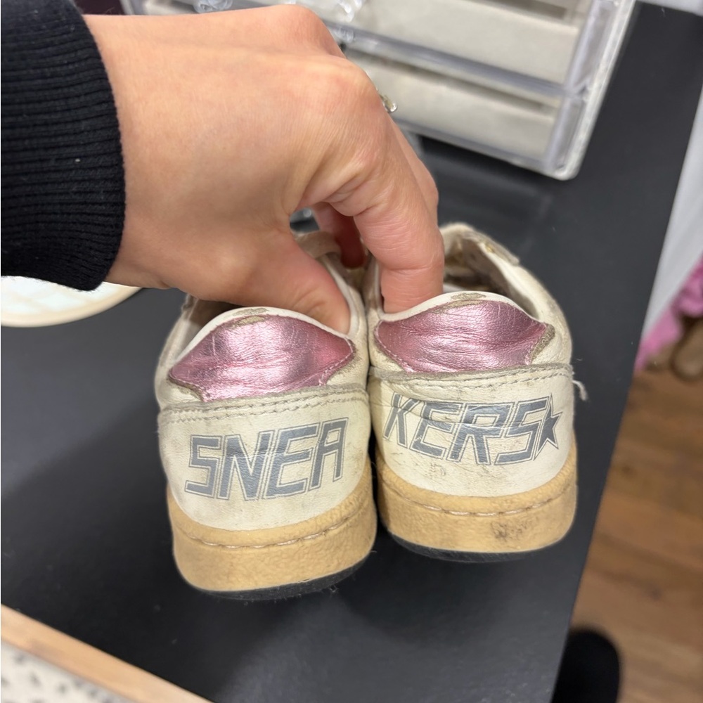 Golden Goose Kids Sneakers - Pink and Cream
